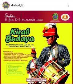 Kirab Budaya, Semarakkan Hari Jadi Kab. Gunungkidul