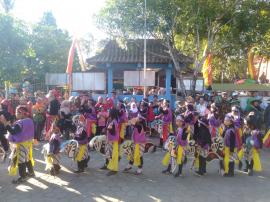 Aneka Kesenian Ramaikan Perjalanan Kirab Budaya