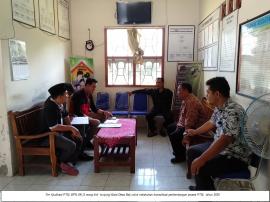 Persiapan PTSL, Tim  BPN Gunungkidul Kunjungi Balai Desa Beji