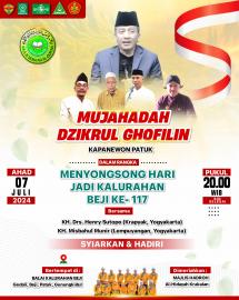 Mujahadah Dzikrul Ghofilin Songsong Hari Jadi Kalurahan Beji