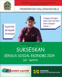 Sensus Sosial Ekonomi 2024 