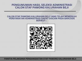 Sebanyak 18 Bakal Calon Staf Pamong Kalurahan Lolos Persyaratan Aministrasi