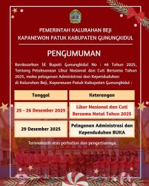 Kamis sampai Jumat Pelayanan Tutup, Ada Apa ? 