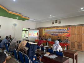 Satpol PP Gunungkidul Adakan Penyuluhan Trantibum di Balai Kalurahan Beji